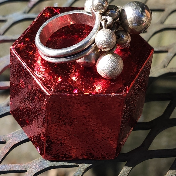 Sterling Silver Vintage Cha Cha Ring - Picture 4 of 9